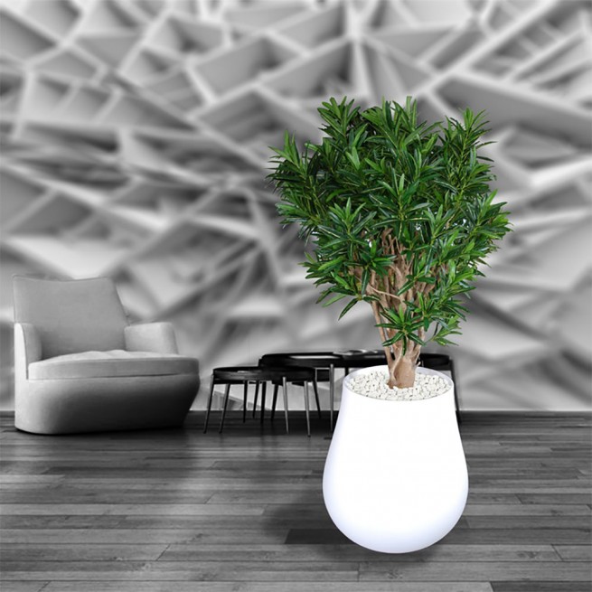 Planta semi-artificiala Ila, Croton California Robusta Green Yellow - 185 cm Planta semi-artificiala Ila, Croton California Robusta Green Yellow - 185 cm